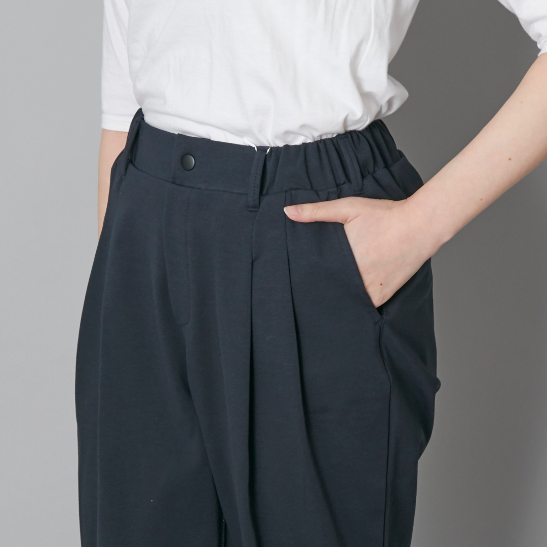 WESTWOOD OUTFITTERS/きれいめポンチのタックテーパードパンツ